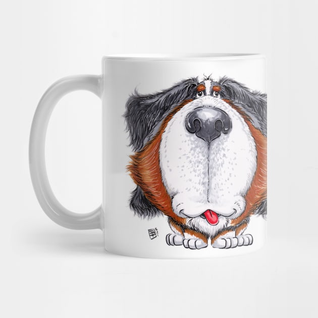 Bernese Mountain Dog by obillwon